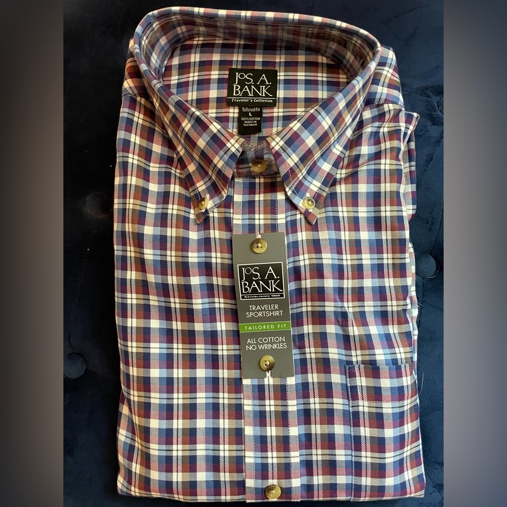 NWT JoS BANK dress shirt